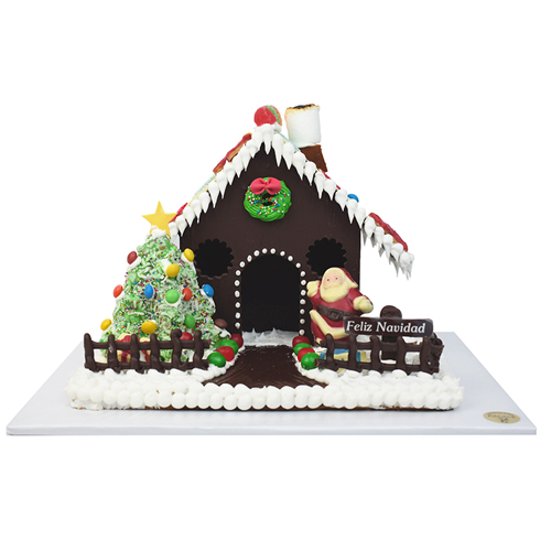 Aprender acerca 49+ imagen casas de chocolate navideñas
